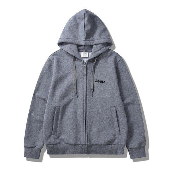 男女共用ベーシックフードジップアップ JQ1TZU002MG