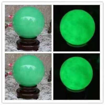 Qoo10] 夜明珠 夜光石 蓄光石 丸玉 スフィア : 家具・インテリア