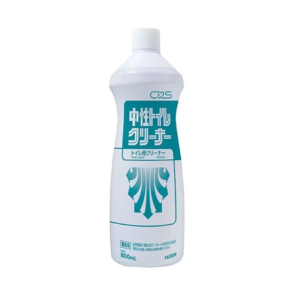 （まとめ）シーバイエス 中性トイレクリーナー800ml 1本(×10セット)