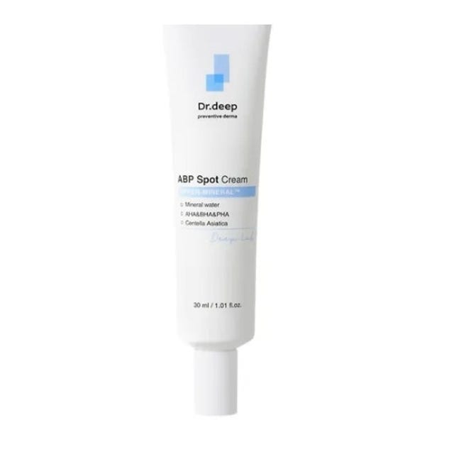 【正規品】 【みちゃんコラボ】Dr.deep ABP Spot cream / ABP 凹凸スポットクリーム 30ml / ニキビ跡・毛穴ケア・角質除去・黒ずみ改善 / ミネラル配合 保湿クリーム