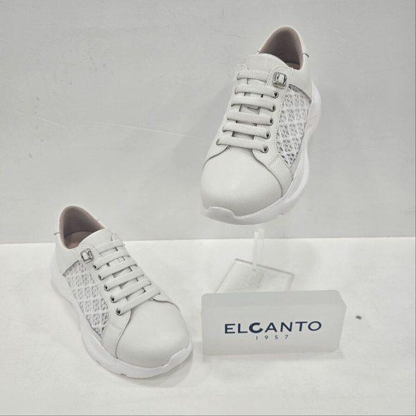 女性メッシュポイント 女性スニーカー LCHSWOSP29U513 10 JE1 JJ