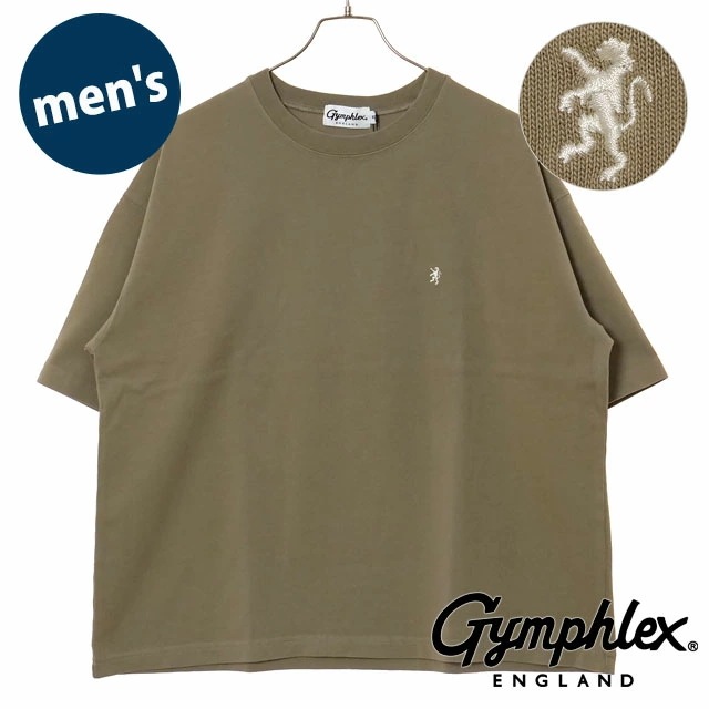 クルーネック ショートスリーブ Tシャツ [#GY-C0441 DDH] メンズ スポーツファッション トップス 半袖 ボックスシルエット BEIGE(IVORY) 正規取扱店
