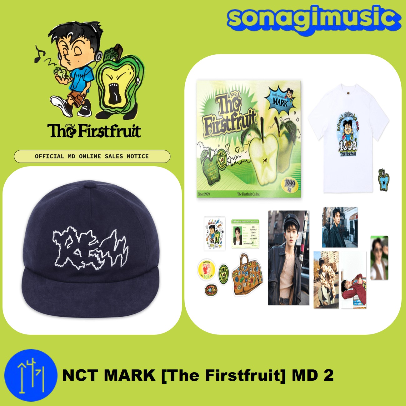 NCT MARK Firstfruit MD パジャマ NCT MARK Firstfruit MD パジャマ