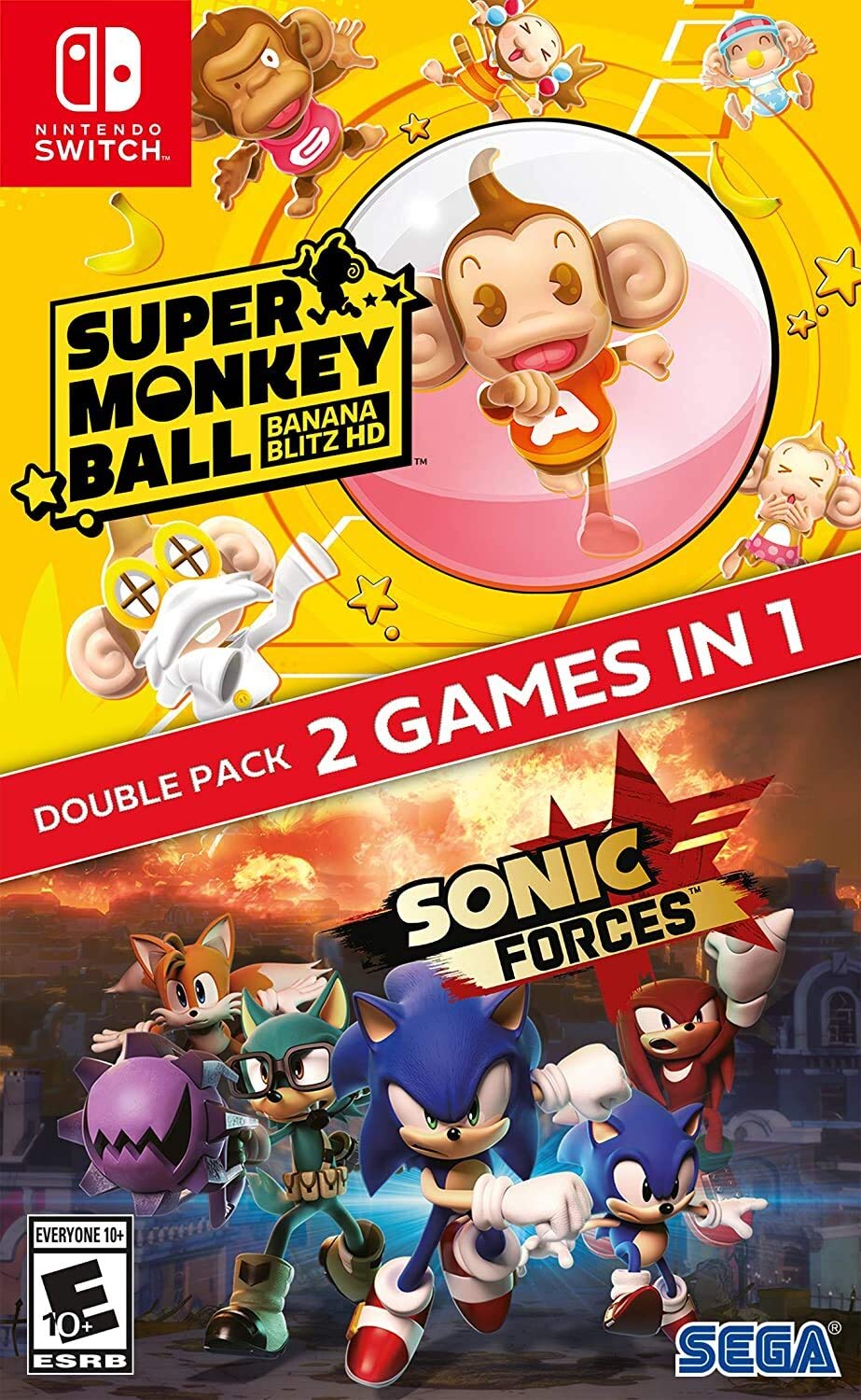 全国送料無料 Sonic Forces Super Monkey Ball: Banana Blitz (輸入版:北米) Switch