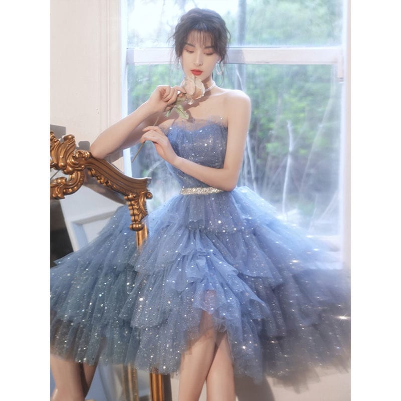 パーティードレス プリンセス スーパー イブニングドレス 女性用 2025 成人式 芸術試験 宴会成人式 演奏会 発表会 卒業式 ブライドメイドドレス