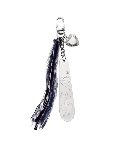 NFF fuzzy plated keyring blue ファジープレーテッドキーリング ブルー 韓国雑貨 正規品 キーホルダー