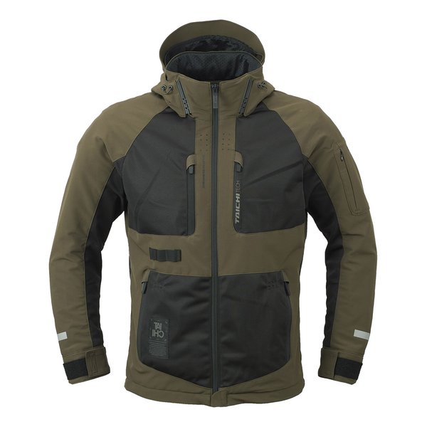 バイク用 春夏 エアー パーカ ブラック/カーキ/Mサイズ RSJ354/BLACK/KHAKI/M 14,595円