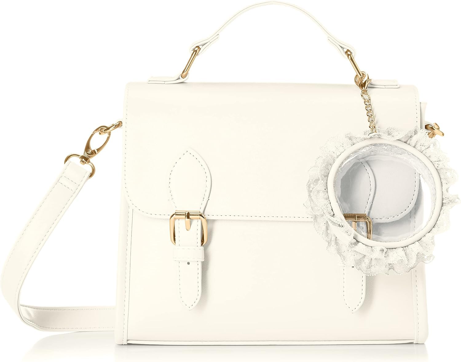 [ウィゴー] 2WAY サッチェル ショルダーバッグ 痛バ クリアバッグ 痛バッグ デコバッグ バッグ 鞄 推し活 推し活グッズ 推し活バッグ ライブ イベント お出かけ 普段使い デイリー ガーリー