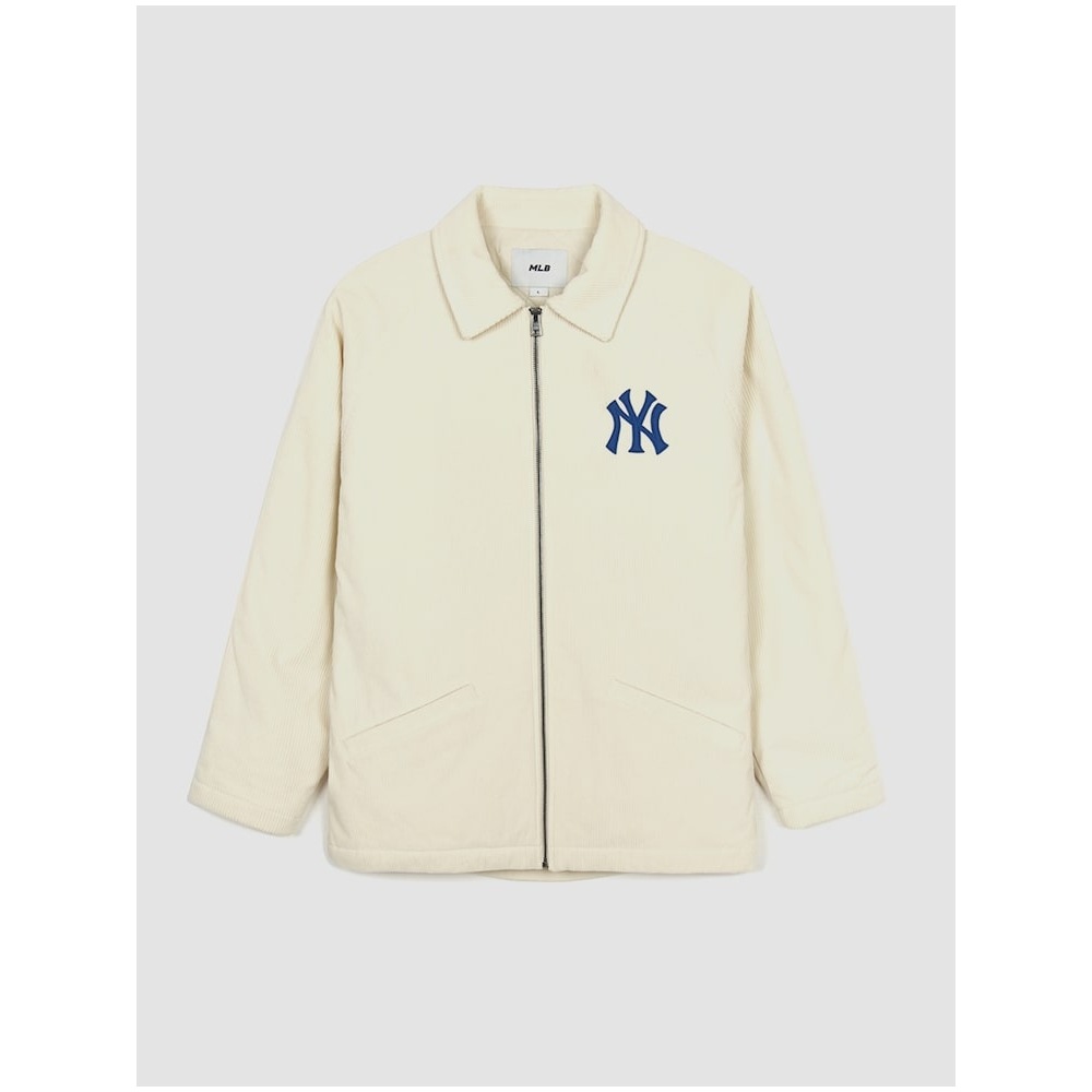 MLB コーデュロイバーシティジップアップシャツ NY (D.Cream) QHHC3AWSV0146-50CRD 28,151円