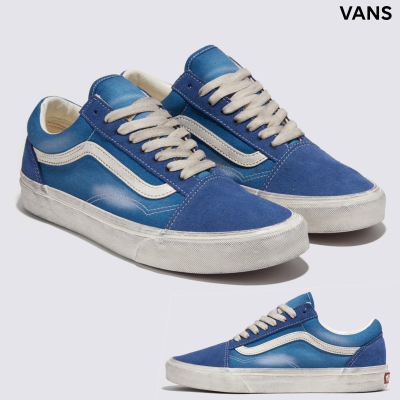 [VANS] オールドスクール ウェーブウォッシュ / BLUE