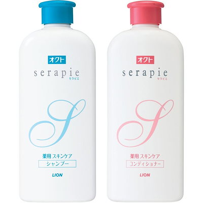 他サイト： serapie(オクトセラピエ) 薬用シャンプー230ml+薬用コンディショナー230ml 液体 230ミリリットル (x 2)の商品画像