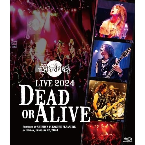Mardelas ／ Live 2024 -Dead or Alive-(Blu-ray Disc) (Blu-ray) KIXM-590