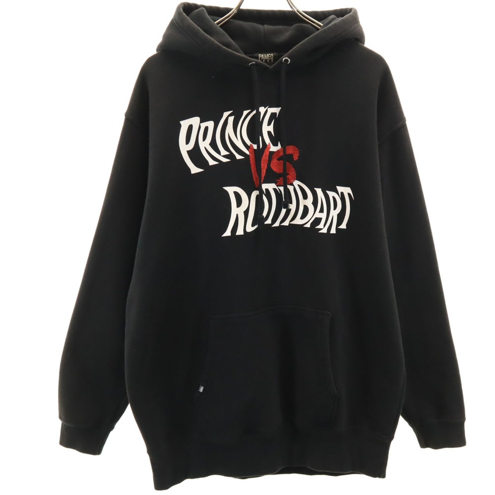 長袖 スウェットパーカー F ブラック 裏起毛 レディース