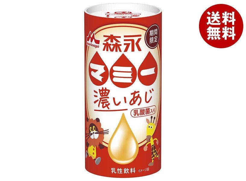 森永乳業 森永マミー 濃いあじ 195mlカートカン＊18本入＊(2ケース)