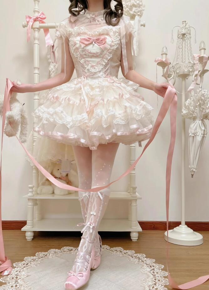 限定モデルLolita jskワンピース ウエディングドレス 日系女子中高生 コスプレ 演出服 ロリータ風 コスチューム 衣装 ノースリーブ レディース 可愛い イベント衣装 切り替え風 ワンピ 学園