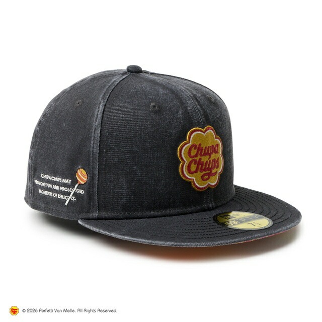 [即納]NEWERA ニューエラ 59FIFTY Chupa Chups チュッパチャプス イタリアンウォッシュ ブラック メンズ 男性 帽子 ハット HAT キャップ CAP 小物 国内正規品 正 5,214円