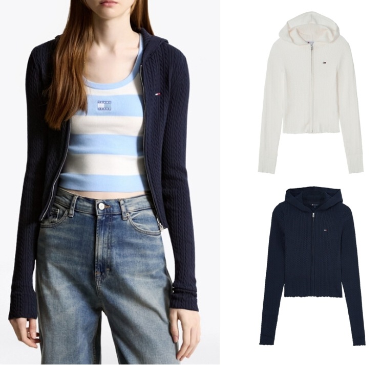 Hoodie Cardigan (T32F7KCD52TWT1)