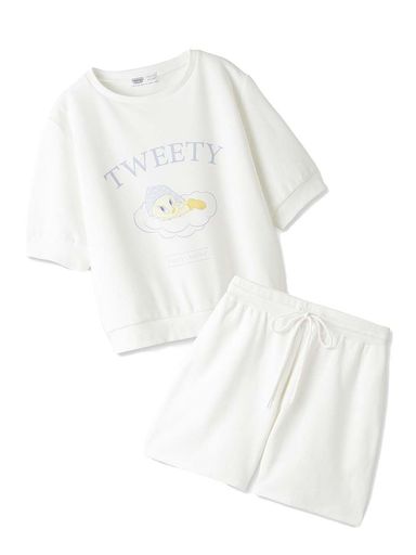 [スナイデルホーム] SNIDELHOME 【TWEETY】 スウェットSETUP SHCO242070 レディース IVR FREE SIZE