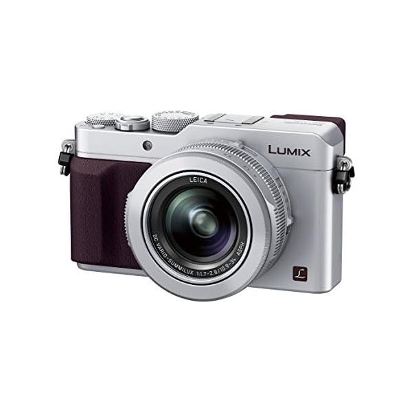 【中古】パナソニック コンパクトデジタルカメラ ルミックス LX100 4/3型センサー搭載 4K動画対応 シルバー DMC-LX100-S