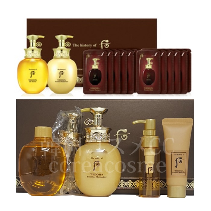 フースパ ボディー 2種企画セット／オイルシャワー220ml＋モイスチャーライザー220ml＋サンプル2点付き／WHOOSAPA Body