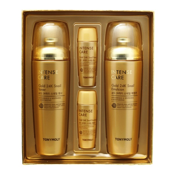 トニーモリー インテンスケア ゴールド 24K スネイル スキンケア 2点セット