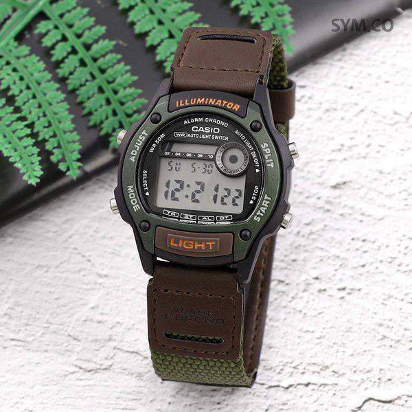 W-220HF-3A スポーティライト 防水 軍人 ミリタリー メンズ NATO 腕時計 d