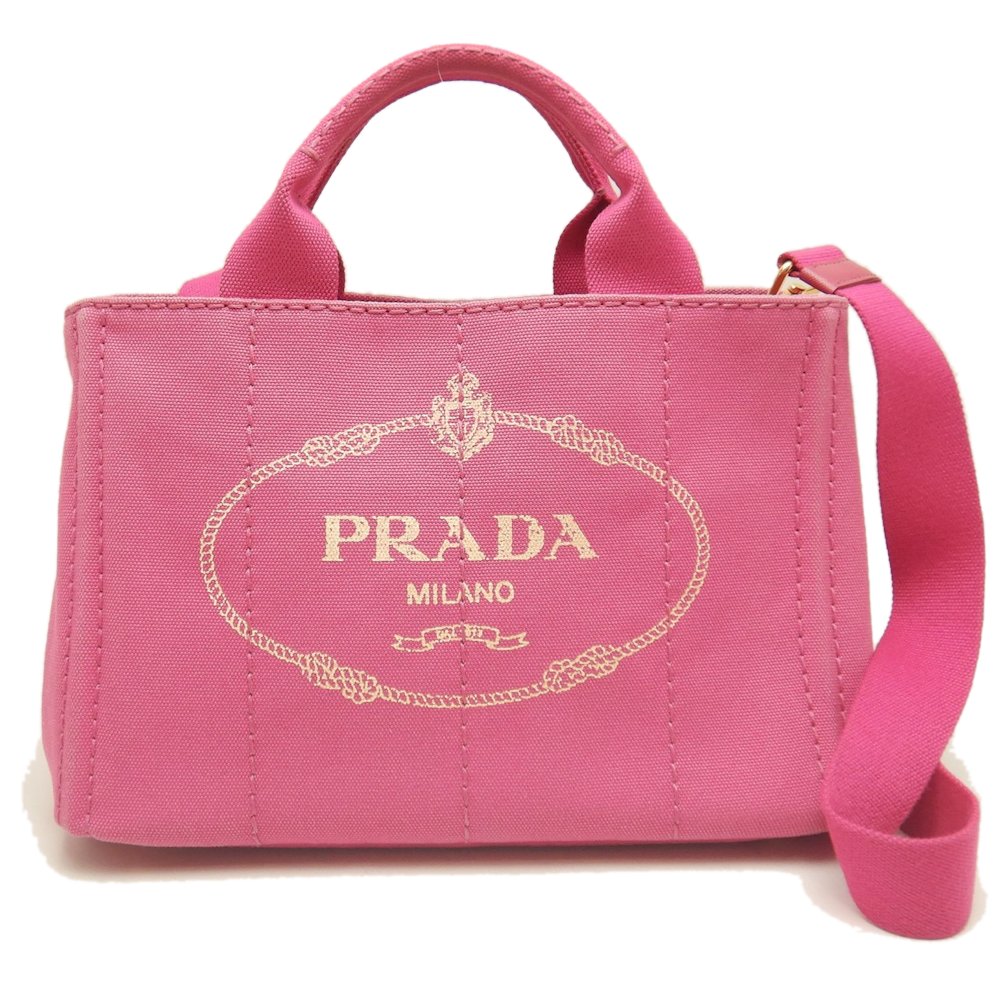 カナパ B2439G トートバッグ キャンバス FUXIA/252977【中古】