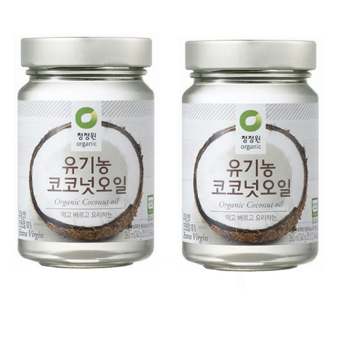 クリーンガーデンオーガニックココナッツオイル260ml ×2旅行団体ピクニック各種ソース