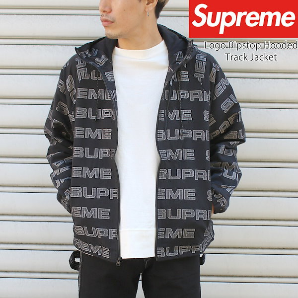 Supreme Logo Ripstop Hooded Track Jacket今から購入させていただきます