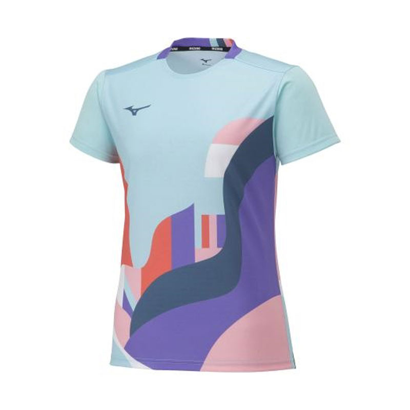 ゲームシャツ(ラケットスポーツ)(ウィメンズ) テニス/ソフトテニス ウエア ゲームウエア (62JAA242)