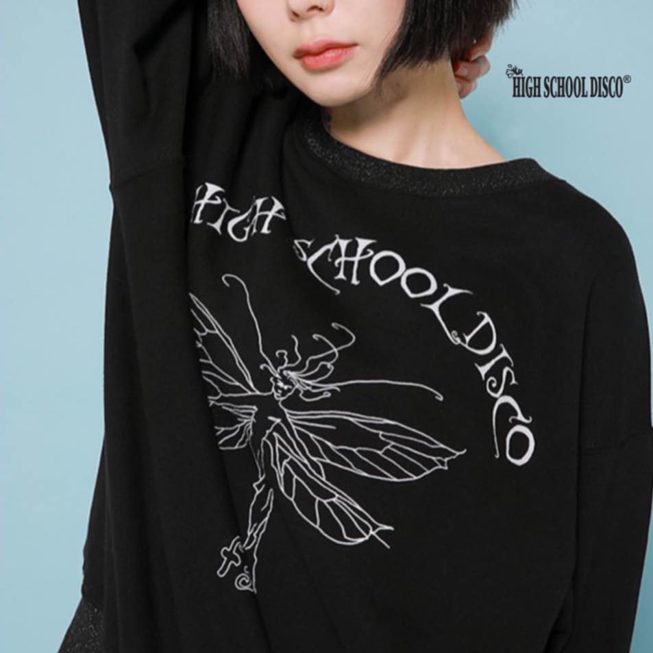 HIGHSCHOOLDISCO 公式 フェアリーテールスウェットシャツ トレーナー 韓国正規品