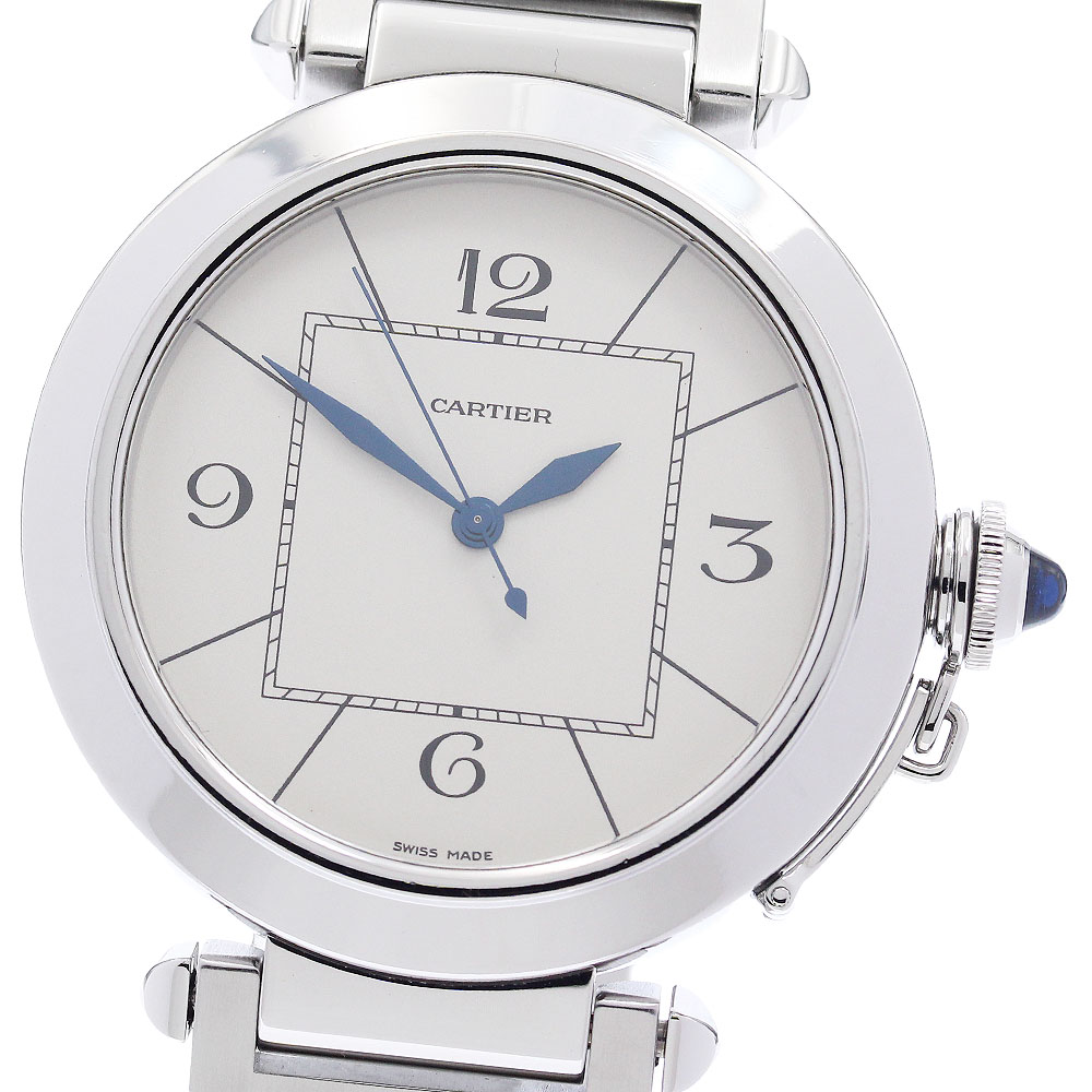 カルティエ CARTIER W31072M7 パシャ 42MM 自動巻き メンズ 良品 保証書付き_947144【中古】