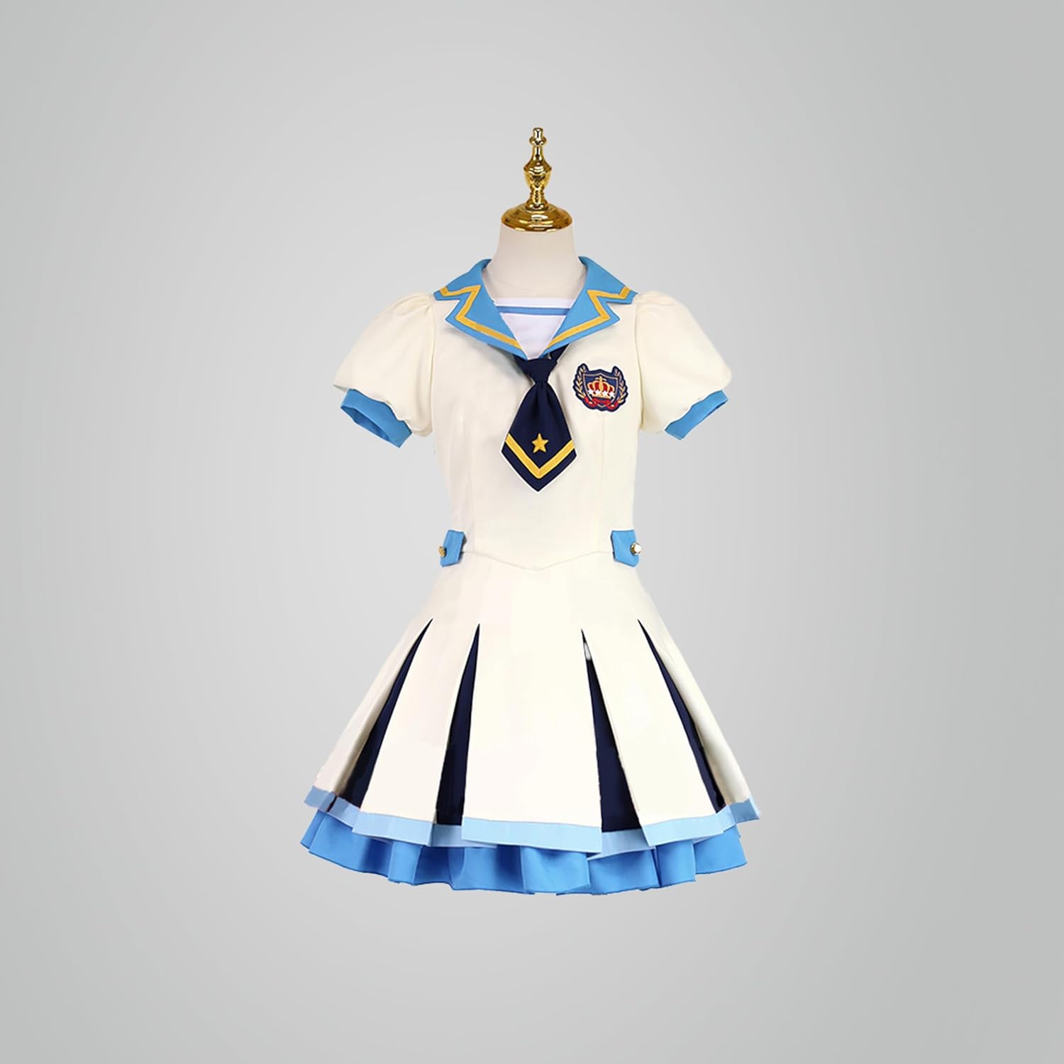 アイカツスターズ！ 女子夏制服 刺繍版 コスプレ衣装