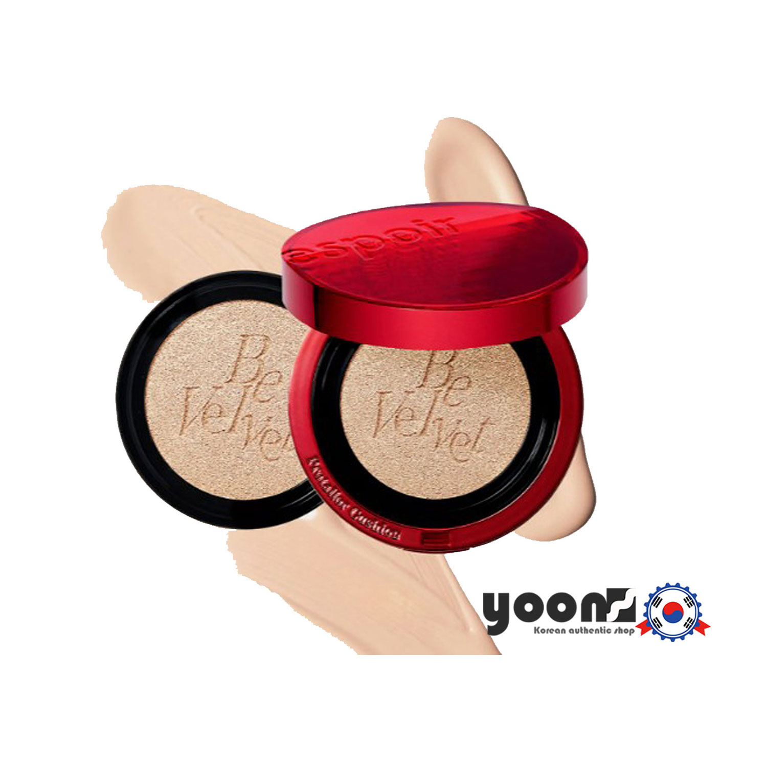 ベルベットカバークッション 新登場（本体＋詰め替え）_【韓国コスメ】