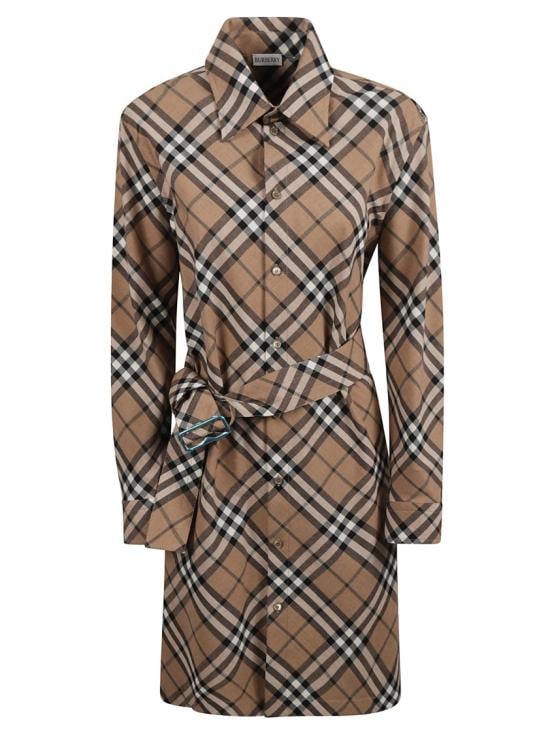 BURBERRY Women Dresses 8095080 C1202 Brown