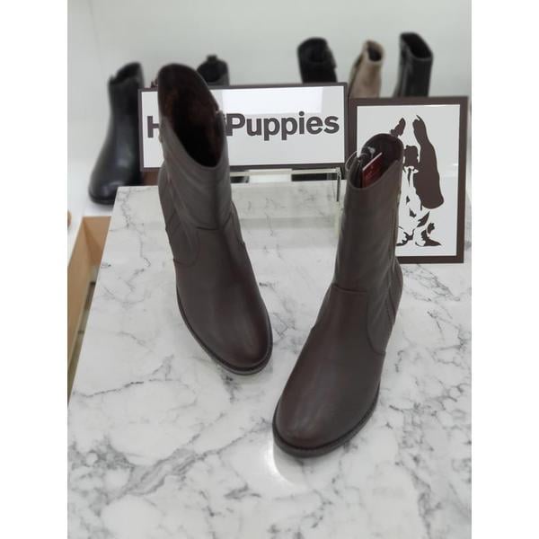 セーブゾーン05 女性5Cmモールドヒールヤギ革ハーフブーツ OSEORKM615 (S44725576)