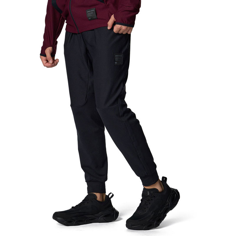 UA MOTIVATE RIB PANTS マルチスポーツ トレーニングパンツメンズ 6007384-001