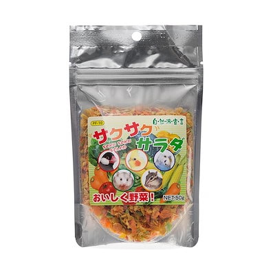 他サイト： 黒瀬ペットフード　自然派宣言　サクサクサラダ　５０ｇ　ＣＲＣ55―27―00―00―00の商品画像