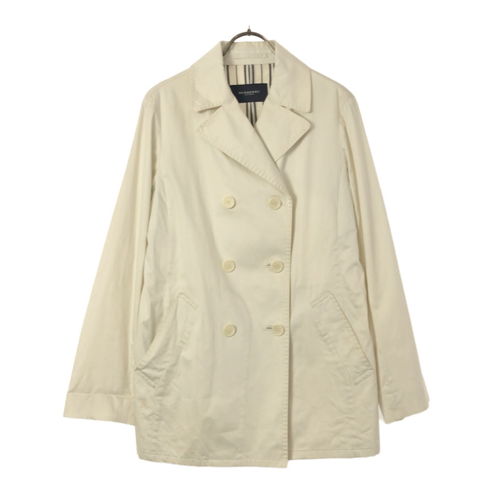 バーバリーロンドン ダブル ジャケット 9 ホワイト系 BURBERRY LONDON レディース
