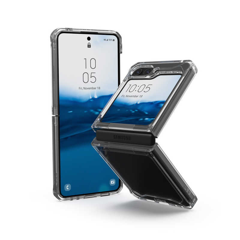 UAG　Galaxy Z Flip 5 PLYO Case(アイス)　UAG-GLXZFLP5-Y-IC