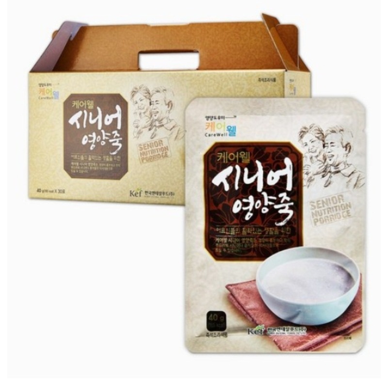 ケアウェルシニア栄養お粥40g10個