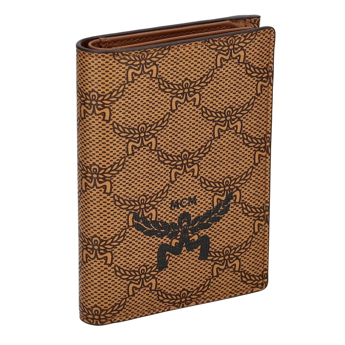 MCM MXSESAC02-CO001 HIMMEL LORETOS エムシーエム ローレトス 二折財布小銭入付 ローレトスモノグラムキャンバス/レザー コニャック 26,862円