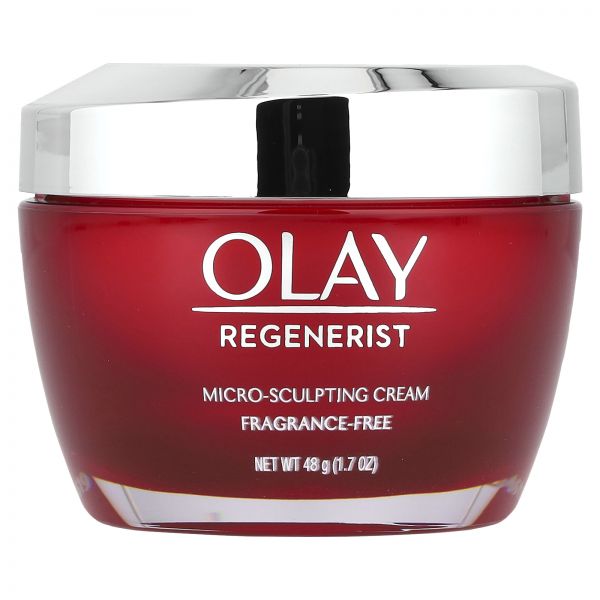 , Regenerist, Micro-Sculpting Cream, Fragrance-Free, 1.7 oz 48 g