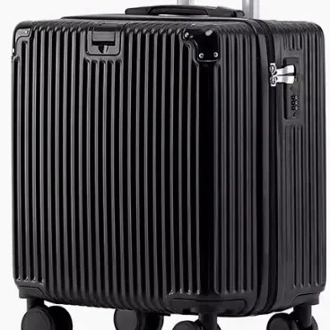 小型スーツケース 18 インチ 子供用軽量キャビンスーツケース ユニバーサルホイールトロリー旅行パスワードスーツケース