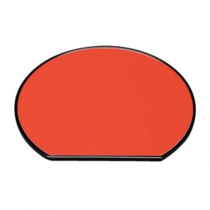 福井クラフト 木)尺2浅渕半月盆朱渕黒 16914910