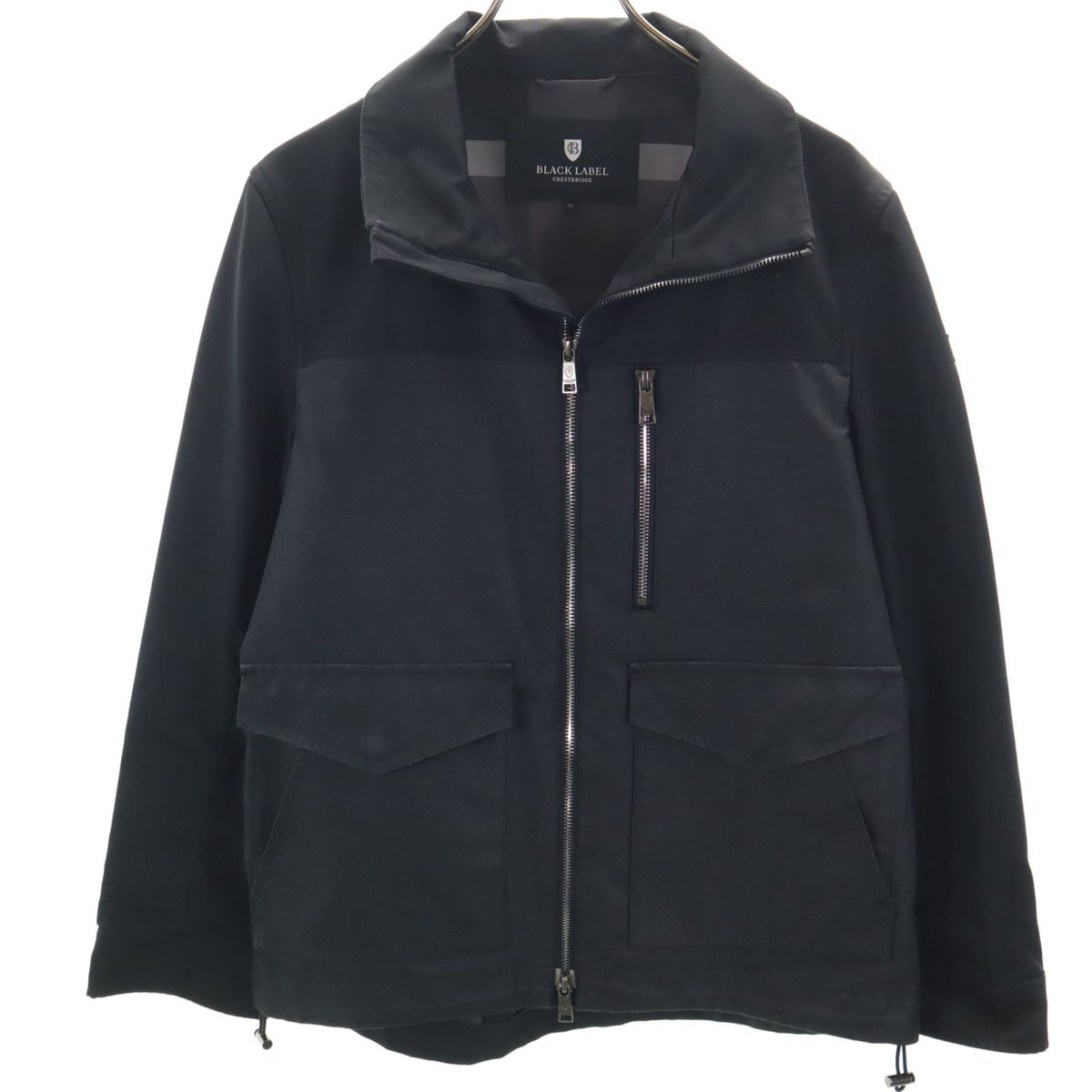 ブルゾン M ブラック ジャケット メンズ 古着
