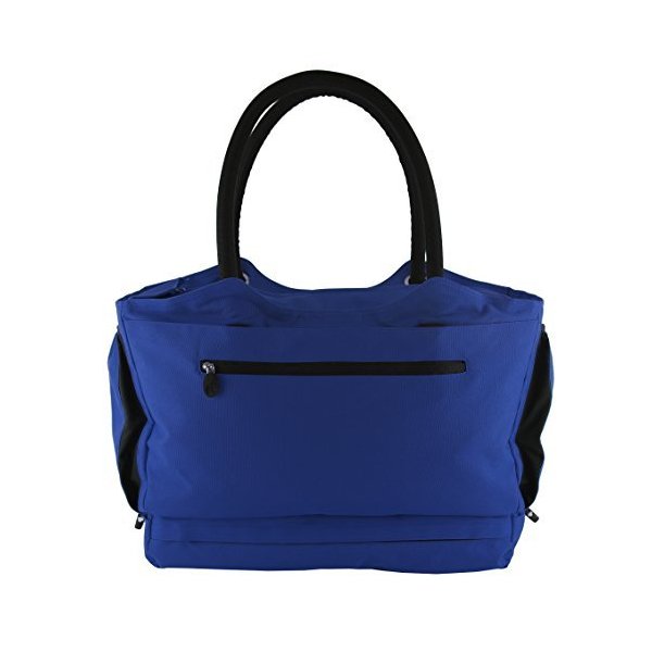 CoolBag Gen 2 Locking Anti-Theft Travel Tote With Insulated Cooler Compartment (Barbados Blue) 並行輸入品