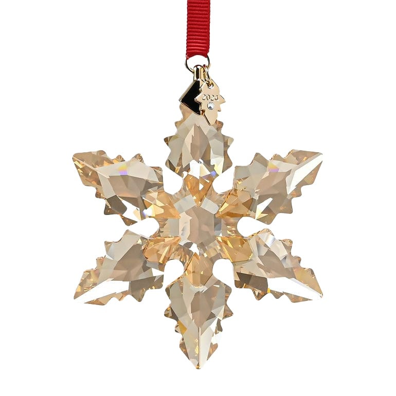 オーナメント Annual Edition Festive 2024 スノーフレーク クリスマスオーナメント ゴールド 5674349 インテリア オブジェ 置物