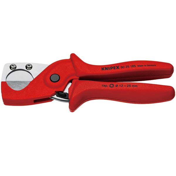 KNIPEX クニペックス パイプカッター プラスチック複合管用 グラスファイバー強化プラスチック 全長185mm 9025-185