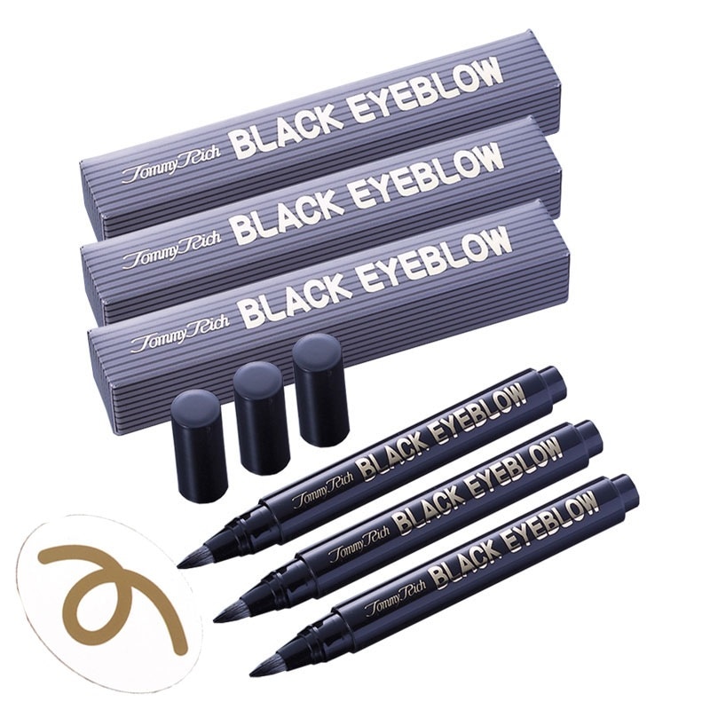 ブラックアイブロウ ブラウン 3本セット 眉毛専用 育毛剤 育毛エッセンス
